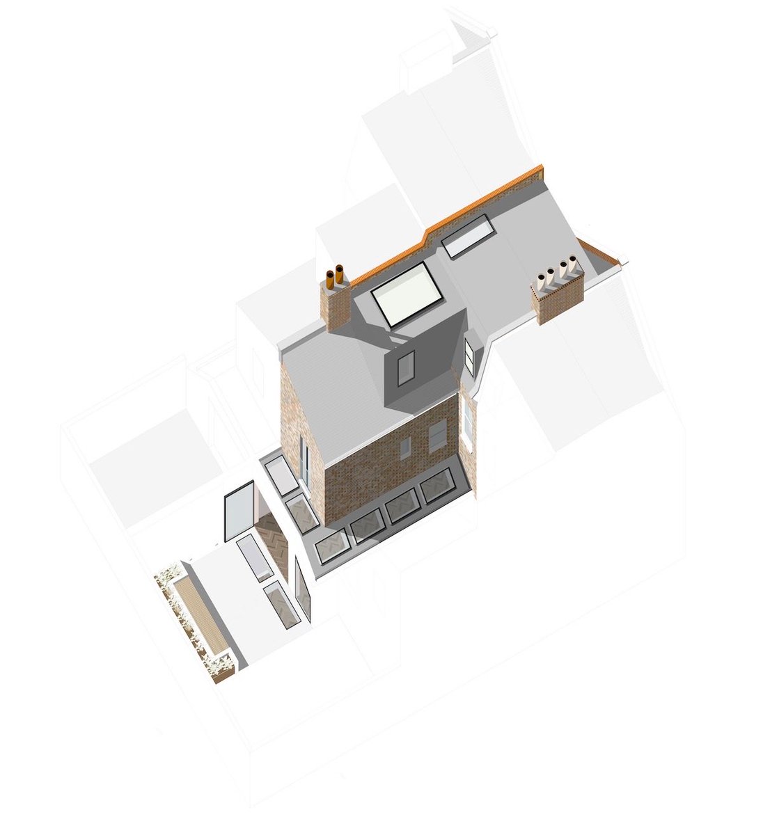 Wodu_Architects's tweet photo. Our project on Quarrendon Street SW6, for a full refurbishment, inc a basement the full length of the property, full width rear loft extension, and an extension over the back addition. 
#quarredonstreetsw6 #peterboroughestate #lionhouse #jamesnichols #Hurlinghamconservationarea https://t.co/GUsEHDuGWp