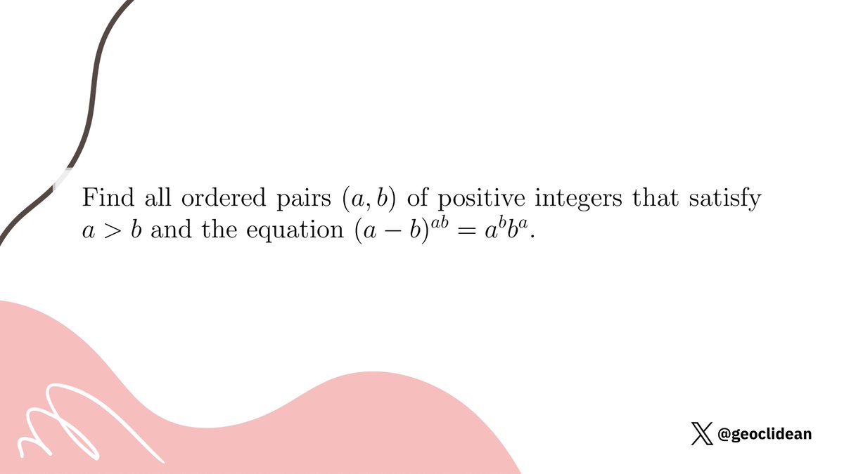 geoclidean's tweet image. Number Theory
#NumberTheory