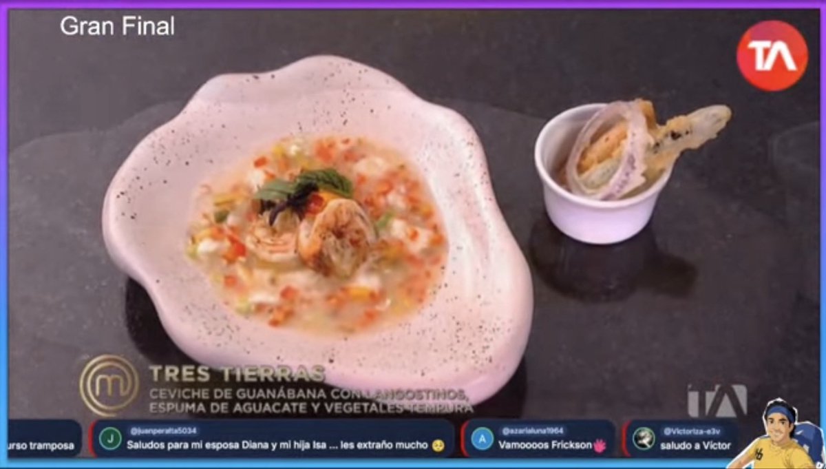 EnerGirl0's tweet image. Oigan Andy robó durísimo en esa final, que fueron esos platos.Podrá tener todo el sabor del mundo pero mamita esos emplatados mmmmm #McCelebrityEc