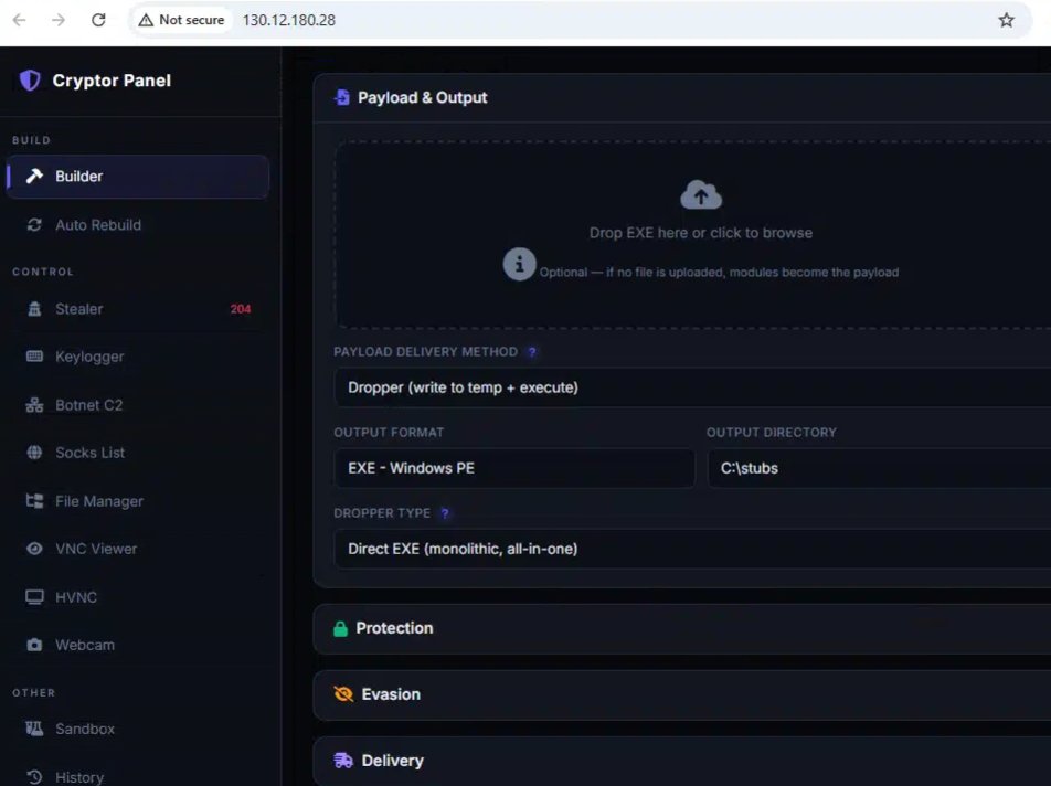 Fact_Finder03's tweet image. 130.12.180.28
Cryptor Panel

@500mk500
@ViriBack
@AndreGironda
@skocherhan
@BlinkzSec 
@BreakGlassIntel 

#Cryptor #Panel #C2 #ThreatIntelligence #stealer #CTI