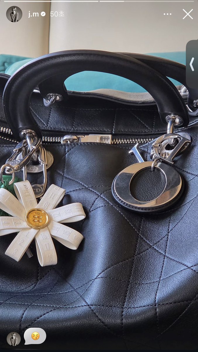 ￼Dior
Large Dior Granville Bag
Black Cannage Calfskin

#knit_JiminOutfits