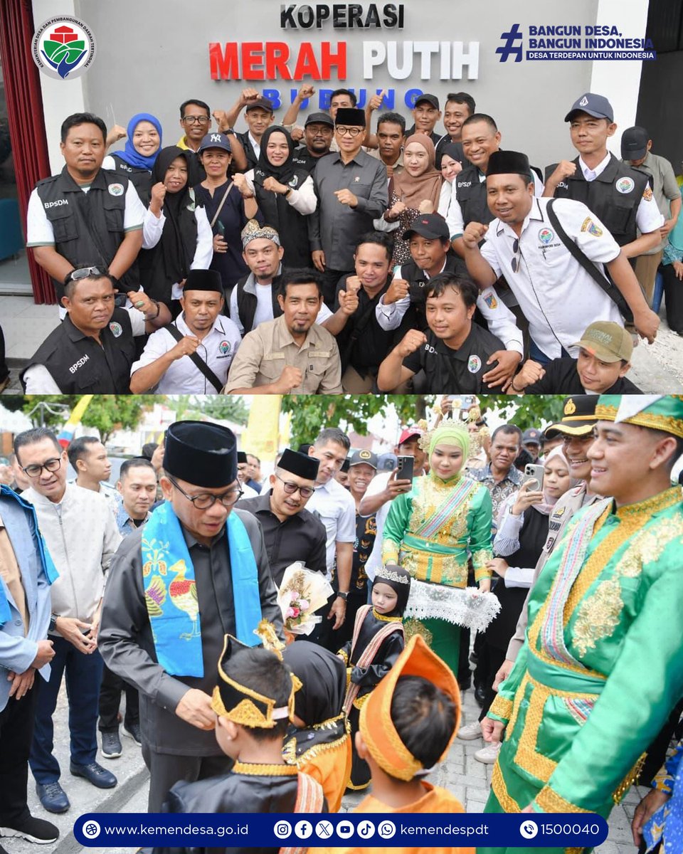 KEHADIRAN KOPERASI DESA MERAH PUTIH di desa-desa menjadi pengungkit percepatan kesejahteraan desa Bangun Desa Bangun Indonesia
<a href="/YandriSusanto/">Yandri Susanto</a>
@SekretariatNegaraRI
#BPSDMKementerianDesaPDT
#KDMPMensejaterakanMasyarakatDesa
#KerjasamaKDMPdanBUMDesa
#KerjaPendampinganDesaBerdampak