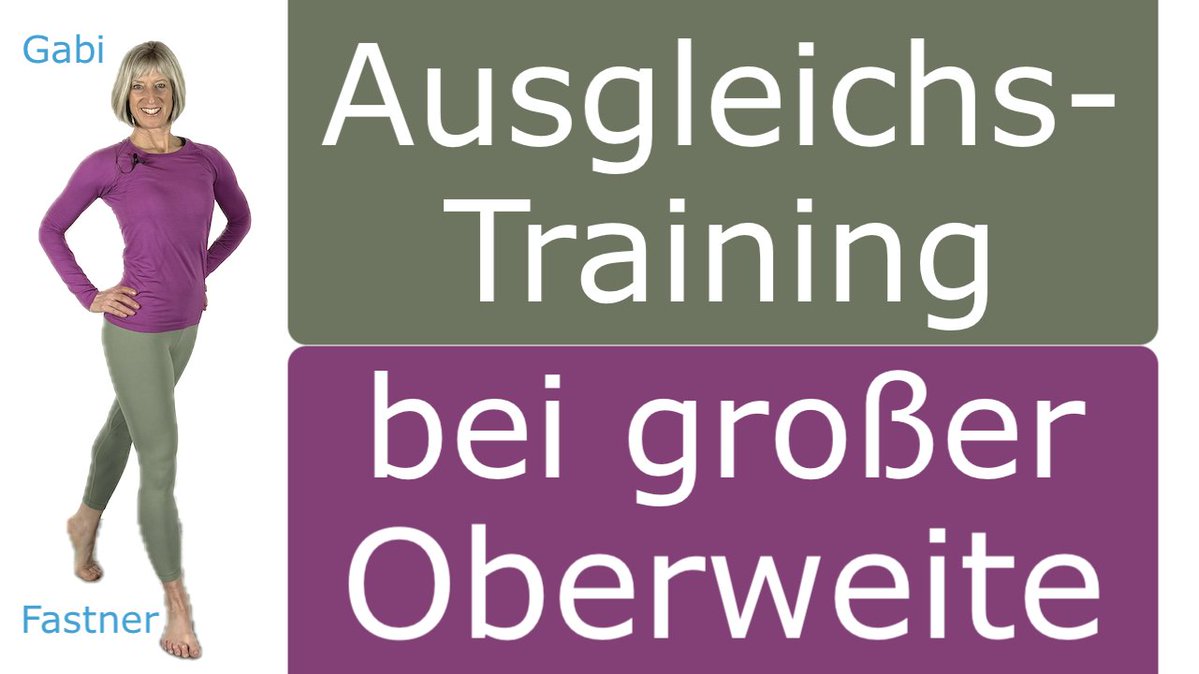 gabifastner's tweet image. Hier mein neues Mitmachvideo "💜 20 min. Ausgleichs-Training bei großer Oberweite | schmerzfreier und starker Nacken und Rücken"
youtube.com/watch?v=pIo1Id…
Viel Spass und Erfolg
#Bewegung #Training #Fitness #Sport #Video #Oberweite #Brust #Rücken #Gymnastik
