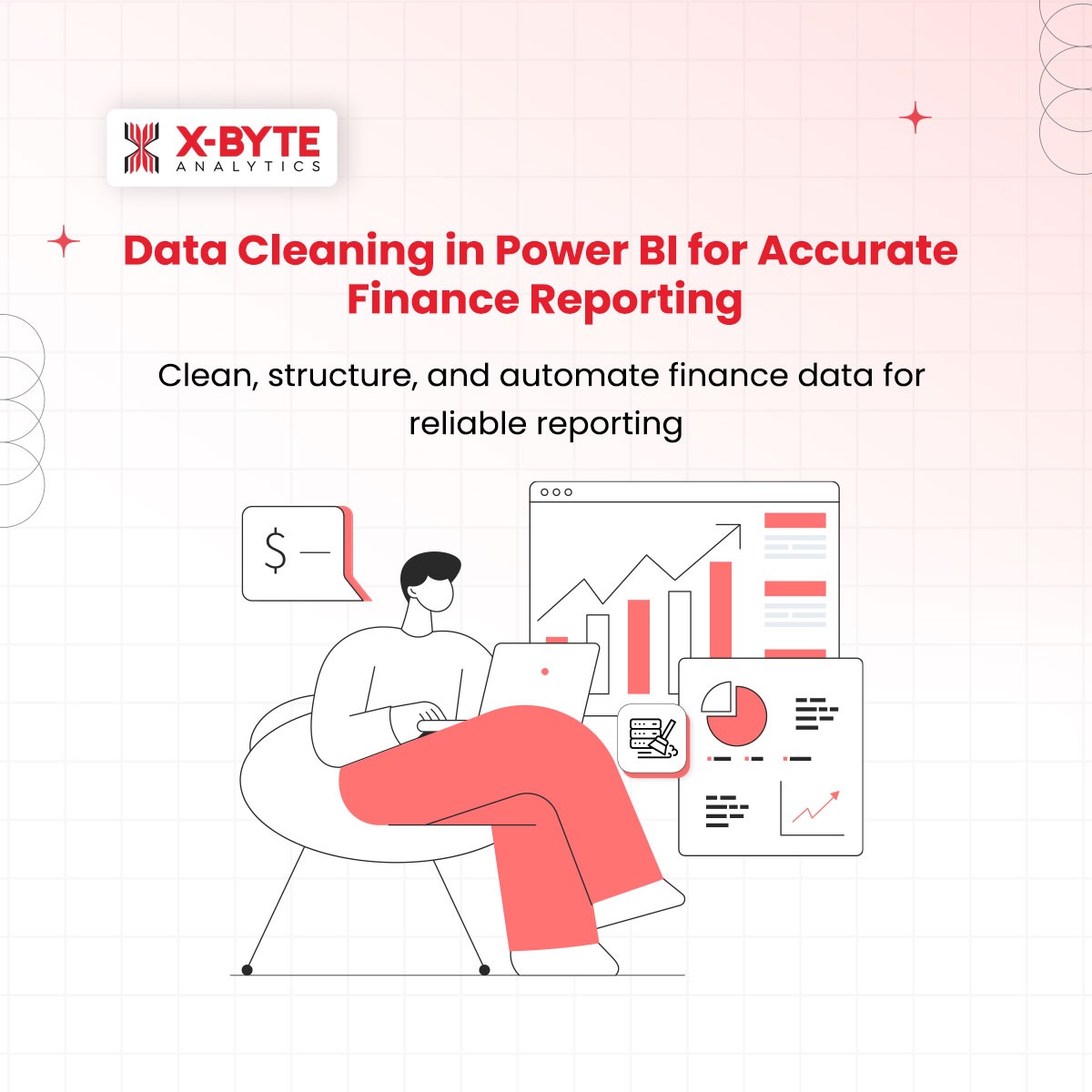 XByteAnalytics's tweet photo. 💰📊 Finance reporting issues often start before Power BI opens.

Data cleaning in Power BI helps fix messy finance data, automate reports, and improve accuracy.

👉 https://t.co/2fALm071da

#PowerBI #DataCleaning #FinanceReporting #XByteAnalytics https://t.co/dWUJdEhVS0