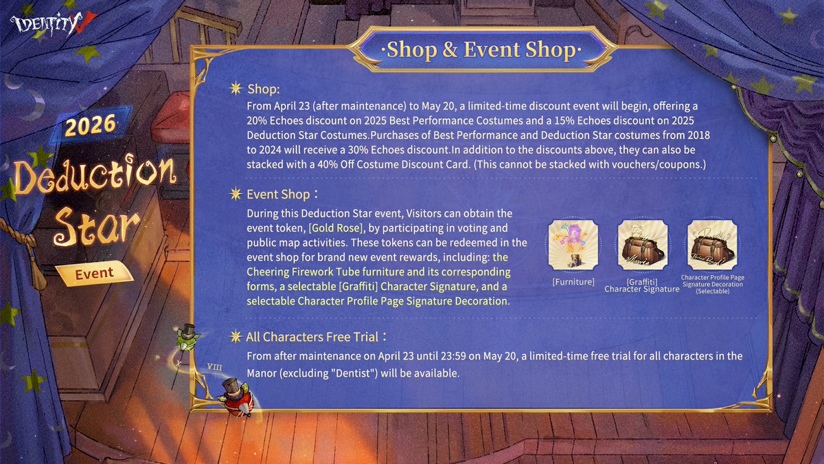 Identity V tweet media