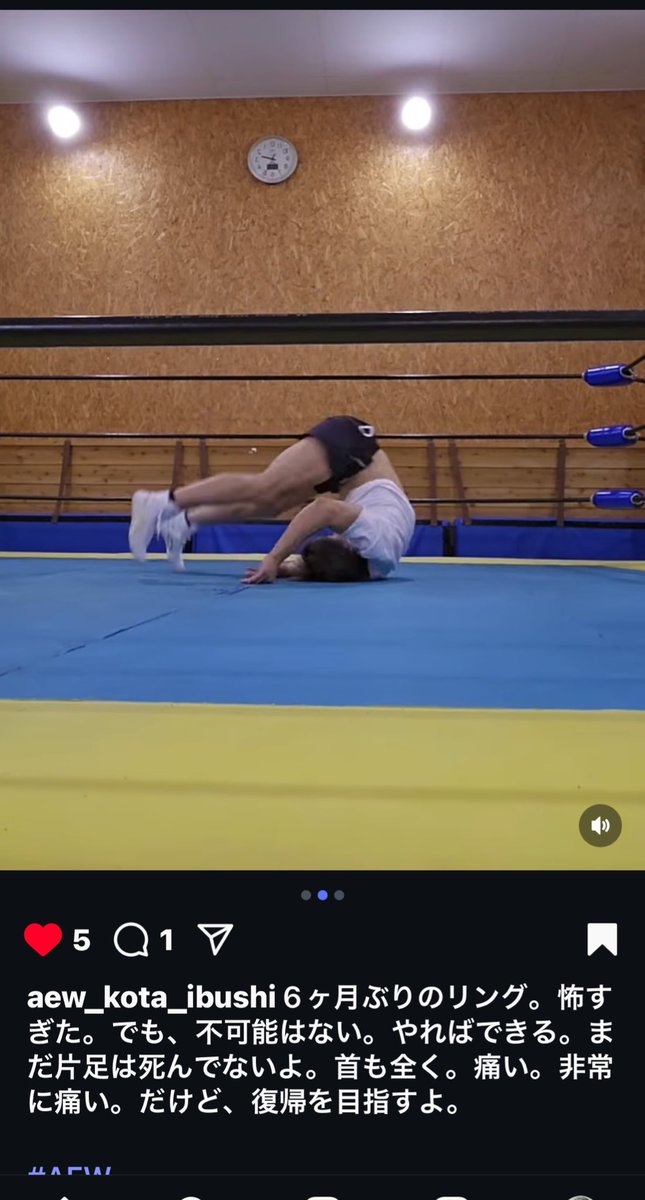 dct_1234's tweet image. 飯伏幸太が飛んでるーー🐦‍🔥🐦‍🔥🐦‍🔥💘😭無茶な受身してるし😱めっちゃ動いてる🥶
#Nevergiveup 
結果私の體が一番喜んでる💘😭💗
instagram.com/p/DXJCQMGE97Y/…