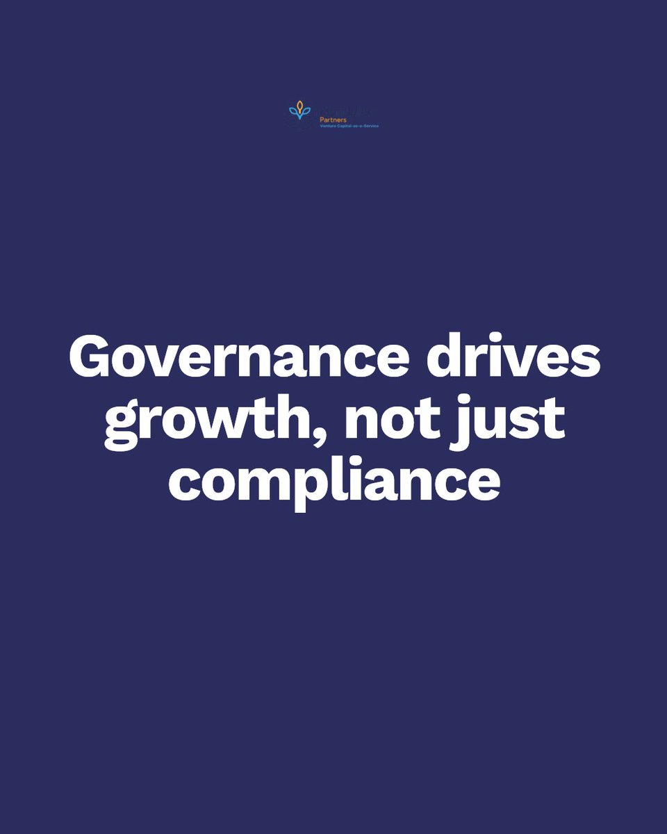 Minh_Q_Tran's tweet image. Is governance a legal checkbox or a growth driver? It's a strategic tool that fuels sustainable growth by aligning leadership, vision, and discipline.

linkedin.com/company/mandal… #VentureCapital