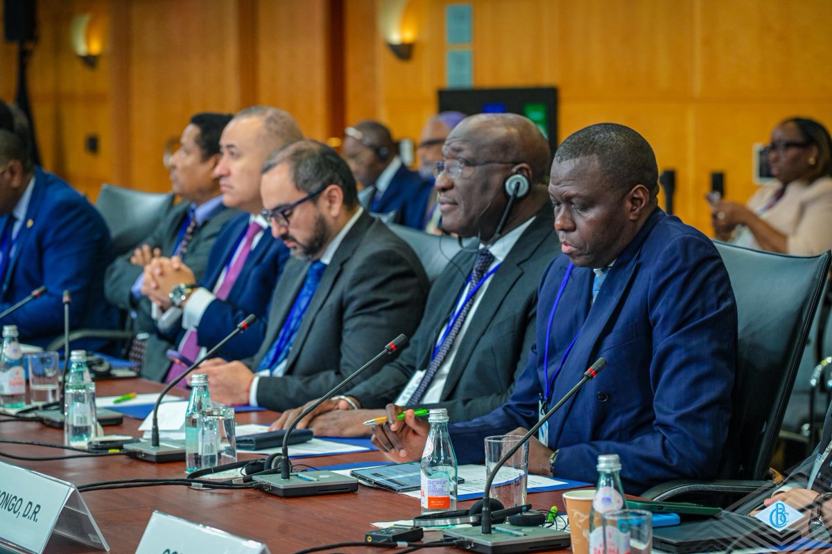 BCC_RDC's tweet image. Ce mardi 14 avril 2026, le Gouverneur de la Banque Centrale du Congo, Monsieur André Wameso, a participé à la réunion des ministres et gouverneurs du G-24, tenue en marge des Assemblées de printemps du Fonds monétaire international et de la Banque mondiale, autour du thème : «