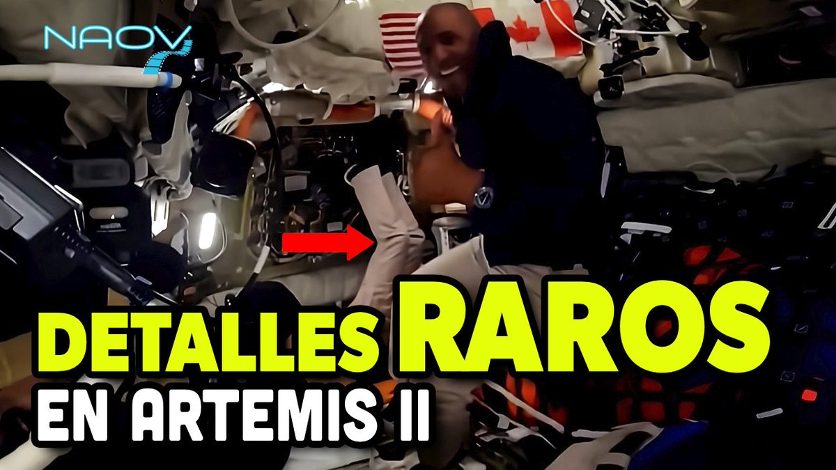 NaovTV's tweet photo. ¡Nuevo video!
Detalles Raros en Artemis II https://t.co/7T4GDS0cQt