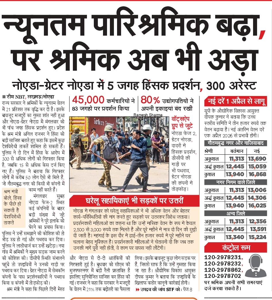 Narendr51543168's tweet image. #Noida #नोएडा #MinimumWage