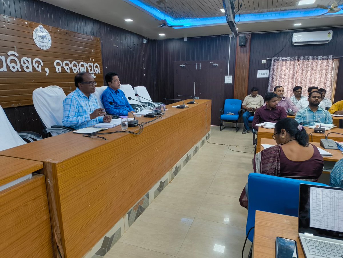 RWSS_NGP's tweet photo. DWSM meeting conducted on 15-04-26, chaired by the Collector of Nabarangpur. @RWSS_Odisha @DMnabarangpur @PRDeptOdisha https://t.co/gCEbdlNSTb