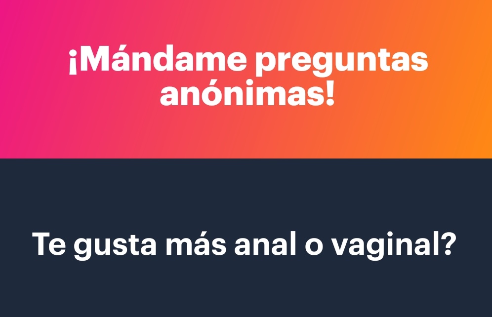 Nuevamente, para que sepan esas cosas manden DM