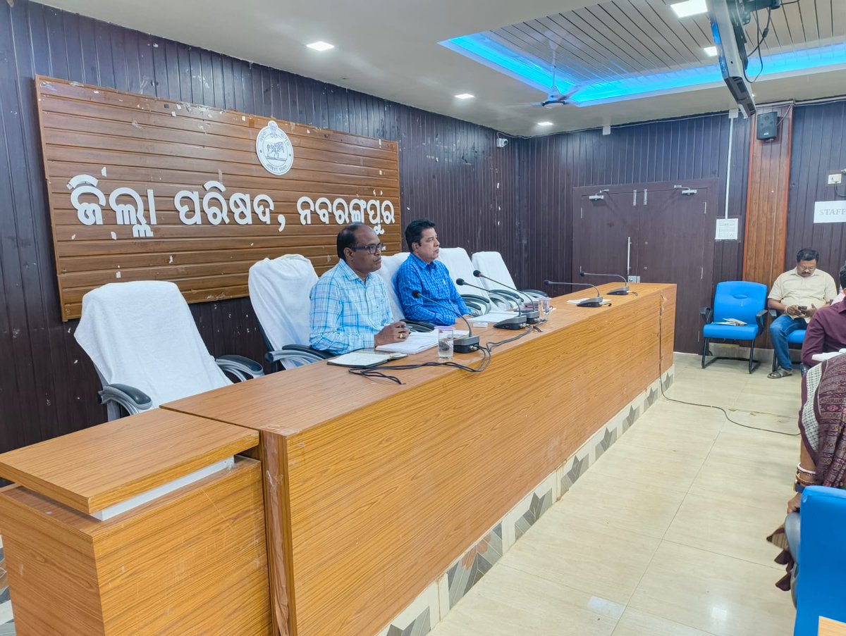 RWSS_NGP's tweet photo. DWSM meeting conducted on 15-04-26, chaired by the Collector of Nabarangpur. @RWSS_Odisha @DMnabarangpur @PRDeptOdisha https://t.co/gCEbdlNSTb