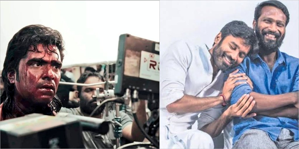 CinemaWithAB's tweet image. #VetriMaaran Recently met #Dhanush, to discuss about incorporating #RajanVagaiyara into #VadaChennai2, which VetriMaaran currently shooting now💥

VetriMaaran also Shown the footages of #Arasan to Dhanush, which has been shoot so far with #SilambarasanTR. Dhanush was Pumped up