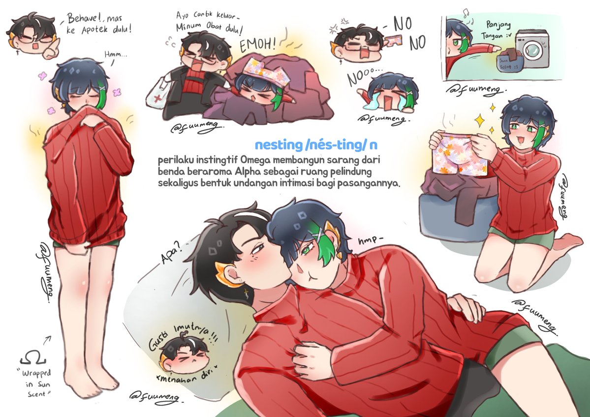 fuumeng's tweet image. ☀️🎵 Omegaverse AU 
Collector note

#SunNote slighly #yogenjot