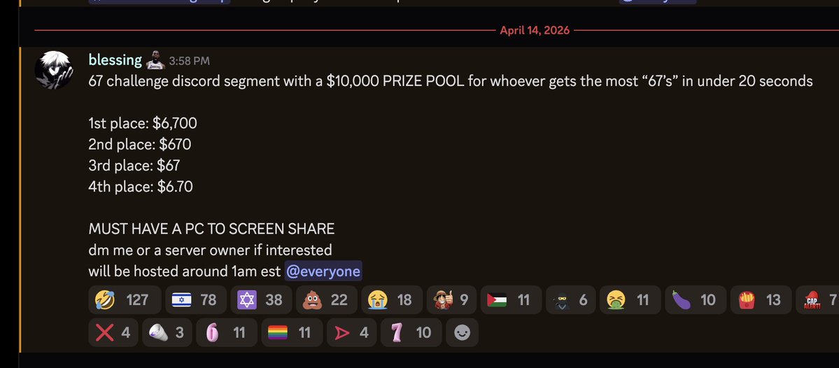 avronpasag's tweet photo. ADIN ROSS IS HOSTING A $10K TOURNAMENT ON 67SPEED. @adinross DM ME https://t.co/3RdKVYb2uu