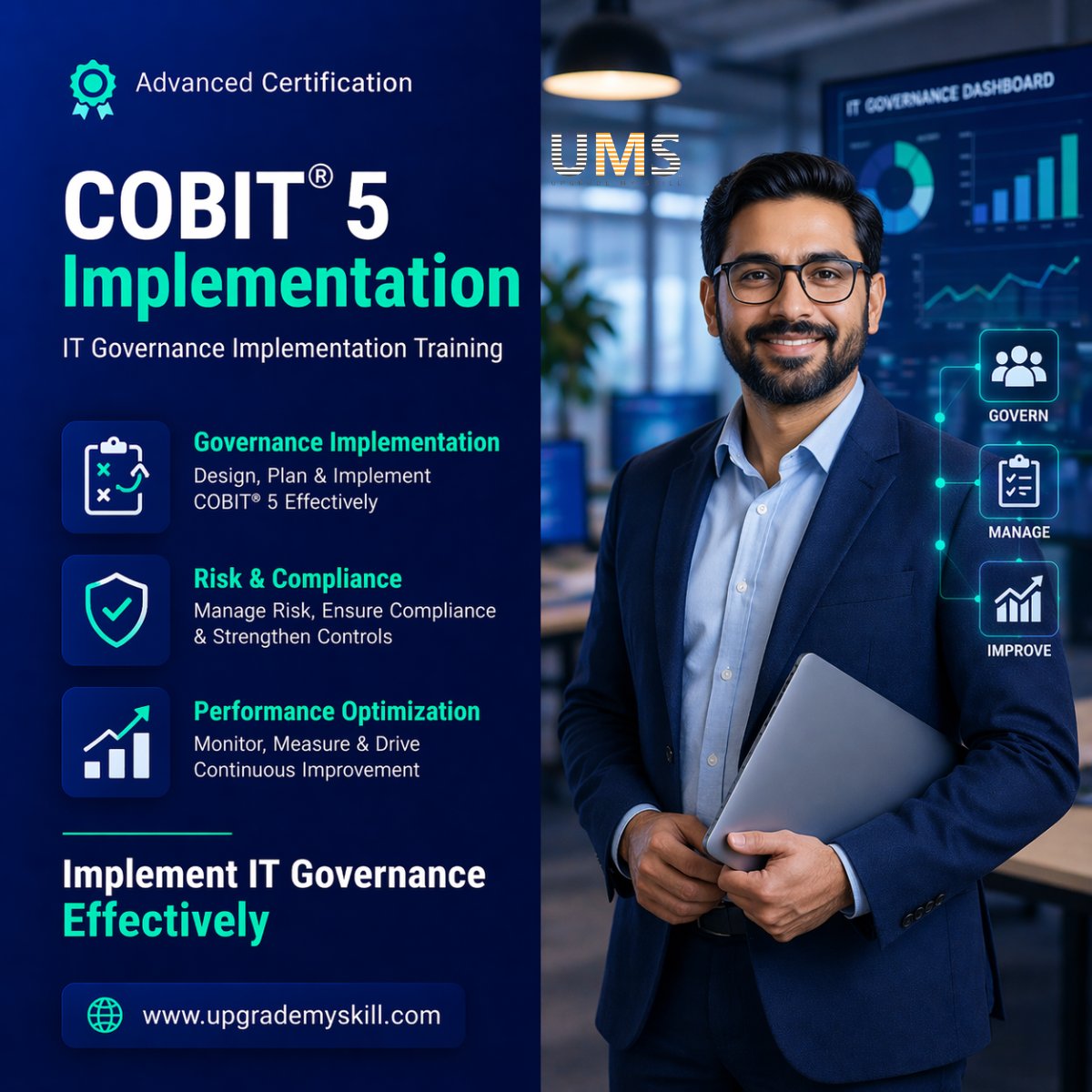 upgrademyskill's tweet image. 🚀 Implement IT Governance Like a Pro with COBIT® 5!

Take your skills beyond theory and learn how to implement, 

🌐 Enroll Now:
👉 upgrademyskill.com/cobit-5-implem…

#COBIT5 #ITGovernance #Implementation #RiskManagement #CareerGrowth #Upskill #ITManagement #UpgradeMySkill