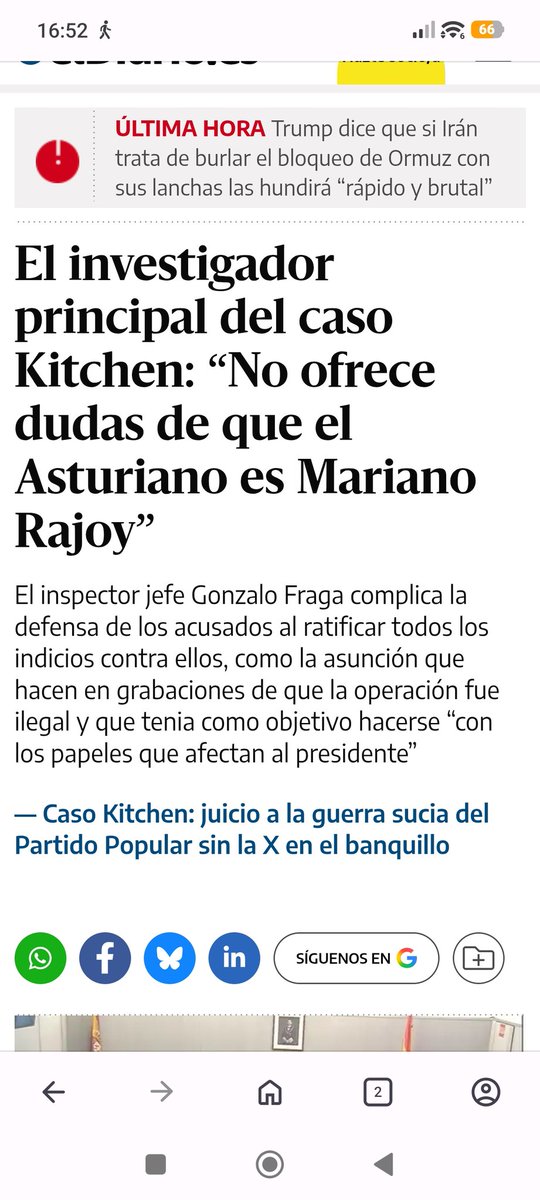 CogitoErgoFuit's tweet image. Lo inaceptable es que no tengan en cuenta el testimonio de 6 periodistas profesionales. Caso FGE

O que tras 2 años de investigacion  prospectiva de Peinado solo haya acusaciones  pero no el cuerpo del delito. Caso Begoña

Que no imputen a Rajoy y Cospedal  #Kitchen

#Lawfare