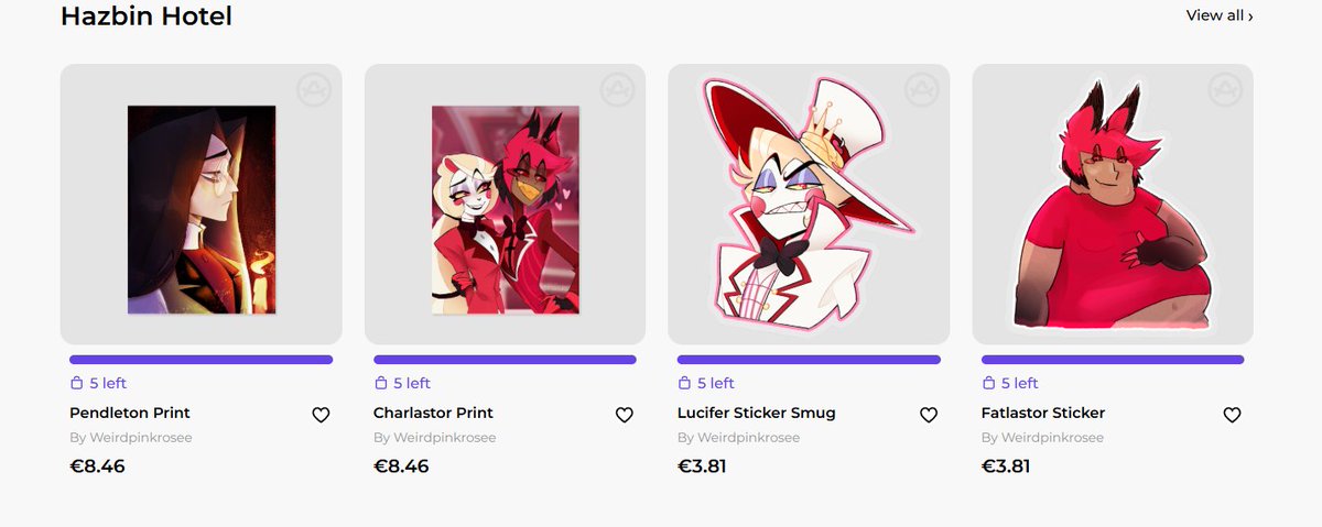 lucipinkrosee's tweet image. ALSO PRINTS AVAILABLE NOW FOR HAZBIN LOVERS!!!!! I will add more prints later today, Just have to rescale some :P #hazbinhotel #fanart #store