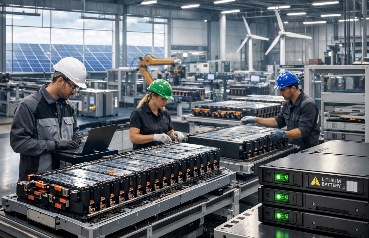 BorsaGenci777's tweet image. #YEOTK Şirketin %100 bağlı ortaklığı Reap Batarya Teknolojileri A.Ş. ile Endoks Enerji A.Ş. arasındaki sözleşmede artış gerçekleşti.

📌 15,9 milyon $’lık sözleşmeye ek opsiyon kullanıldı

📌 Toplam tutar 31,1 milyon $’a yükseldi

📌 Üretim Tuzla’daki fabrikada yapılacak

📌