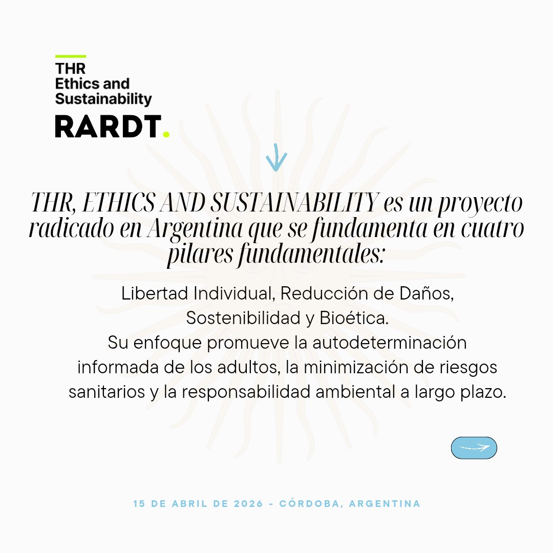 RecycleVape's tweet image. Evidencia científica, autonomía individual, bioética ambiental y sostenibilidad al servicio de políticas públicas más proporcionales. (2/3)

#THR #RARDT #ReduccionDeDanios #SaludPublica #Bioetica #Argentina