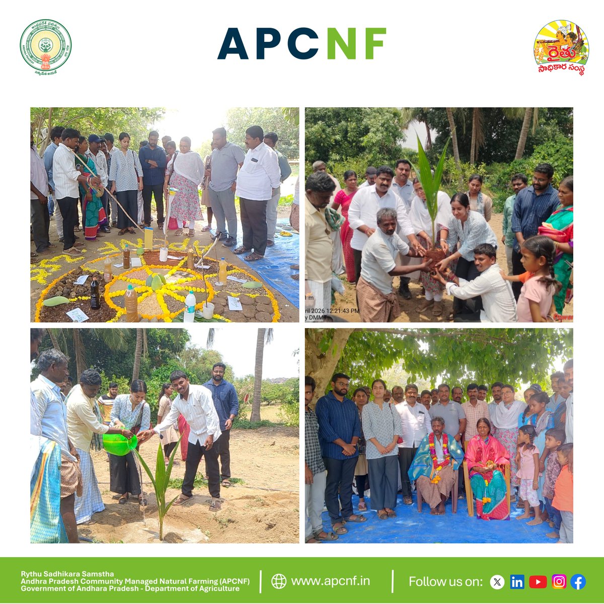 Kappatralla village in Kurnool district is emerging as a model for #NaturalFarming, as appreciated by Bhavika, a PhD scholar from the <a href="/LSEEcon/">LSE Department of Economics</a> , during her visit to #NaturalFarming fields. She observed #APCNF practices at farmer Rangaswamy’s farm, including the five-layer model,