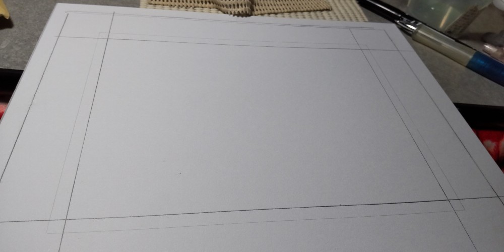 先にマットのカットしようと思ったのに…サイズ測って本日の作業時間終了…。
切り口汚なかったら…また紙貼らないとならんし…😅