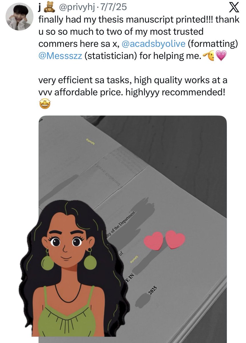 olive 🫒 | open for academic commissions tweet media