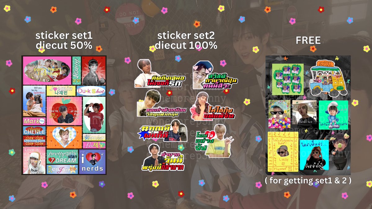 onemorep3nny's tweet image. giveaway sticker ( nct dream )💘
open form 15 april - จนกว่าจะครบจำนวน

🪿 sticker die cut 50%
45 baht/1set 🧘🏻‍♀️

🍎 sticker die cut 100%
70 baht/1set 🤍

buy 2 set get free sticker 😻🌸
( shipping 40baht )

order here💌 : forms.gle/83VeP4c6NfepD9…

#ตลาดนัดnct #ตลาดนัดnctdream