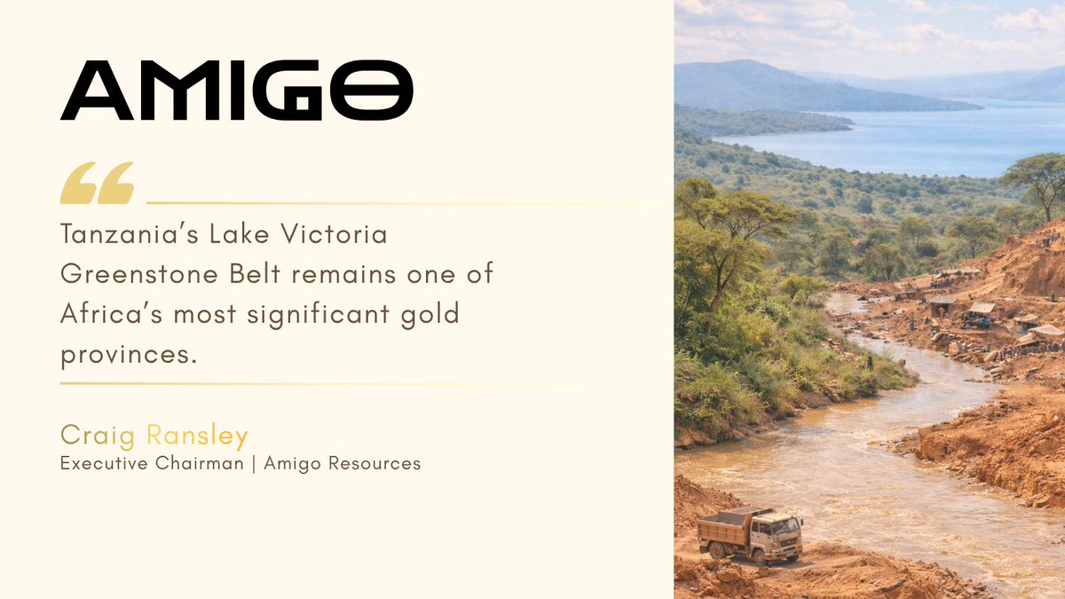 AmigoResources's tweet photo. #LSE $AMGO #Gold #Mining #GoldMining #Tanzania https://t.co/YU1iZv1nls