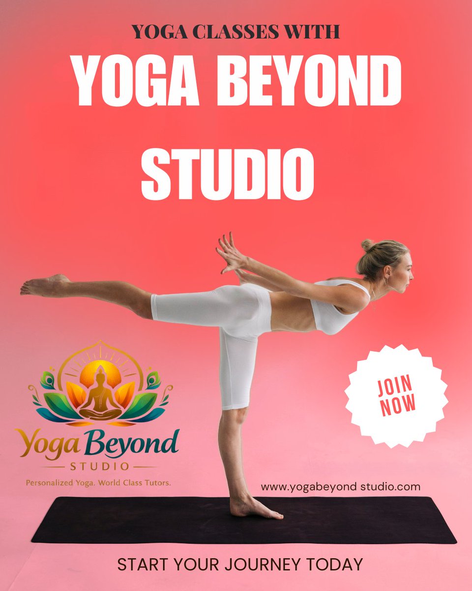 YogaBeyond20770's tweet image. In between busy schedules and endless distractions, give yourself the space to breathe, stretch, and reconnect
With Yoga Beyond Studio, wellness becomes effortless —
No pressure. No competition. Just a journey that’s truly yours

#YogaPracticeDaily #StressRelief #WellbeingFirst