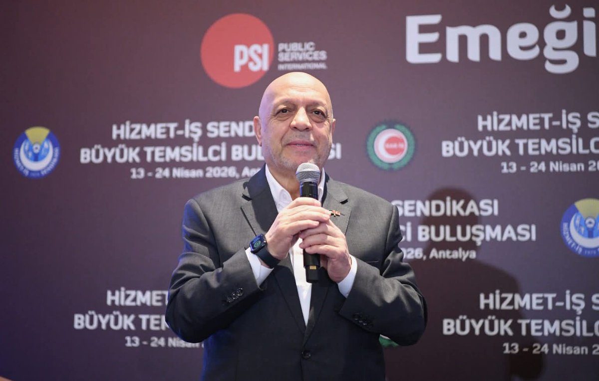 Baki_simsek63's tweet photo. HAK-İŞ Konfederasyonu ve HİZMET-İŞ Sendikası 2026 yılı  Büyük Temsilci Buluşmasına Genel Başkan Mahmut Arslan'ın katılımı ile  Antalya'da düzenlenen programa katılım sağladım.

@hakismahmut @hizmetissendika 
@SinanKorkmaz53 https://t.co/NpHJv1fgLn