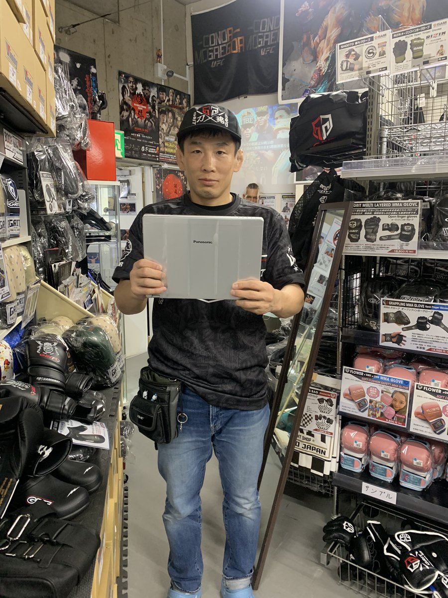 GRIT FIGHT SHOP 東京TOSHIMICHI AKAGI 赤木敏倫 tweet media