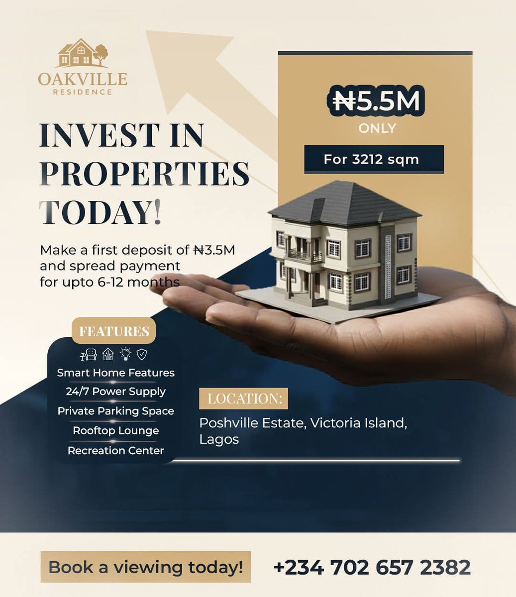 ajibade_timi's tweet photo. Want people to trust your real estate listings faster?

Clean colors, simple layouts, clear images, and visible pricing matter.

Good design builds trust. Consistency across your page keeps it.

You have 2 seconds to impress. Don’t waste it.
That’s exactly what this flyer does. https://t.co/rs8NfgTahe
