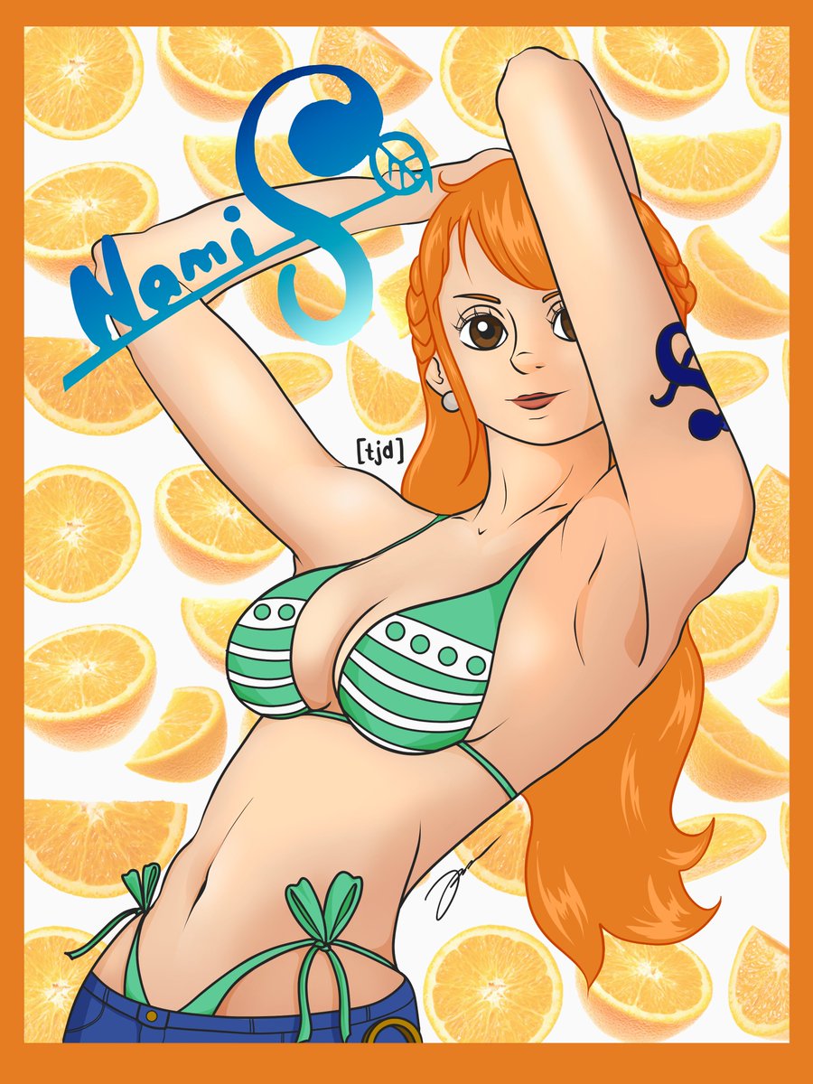 artbytjd's tweet photo. @Kosmic_Creation Just finished this Nami!! https://t.co/IN5VJwN9oQ