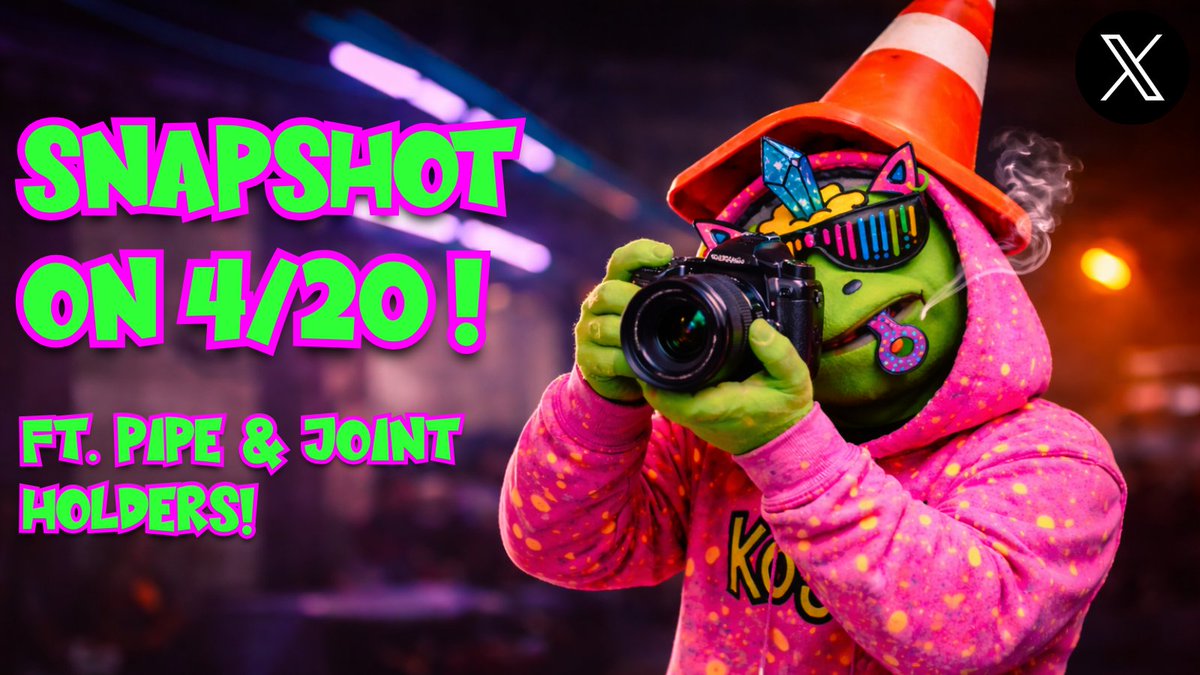 HighAsUnicorn's tweet image. It’s 4/20. You know the rules!🌿
Got a Pipe or Joint trait?

You’re in! Snapshot LIVE! 📸

#420vibes #NFTCommunity #Web3 #CryptoTwitter #NFTDrop #NFTCollectors