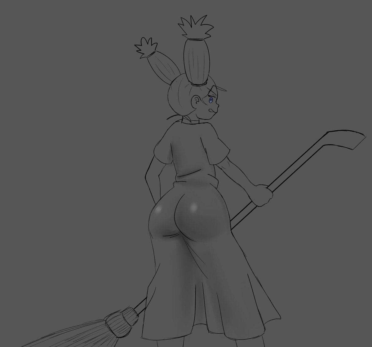 No conozco al personaje, ni he visto la serie. 
Pero me aparecieron bastantes fanarts en mi feed, asi que...