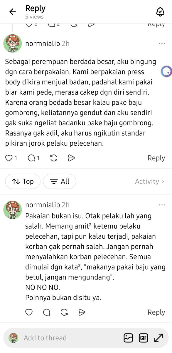 omcharloss's tweet photo. @beautales_ Udh ikut komen. Sebel bgt bacanya. Kalo baju begitu dibilang mengundang, udah kejang² kalik belio ini kalo melihat perempuan telanjang. Pola pikir aneh. https://t.co/sWcQ3E5WoG