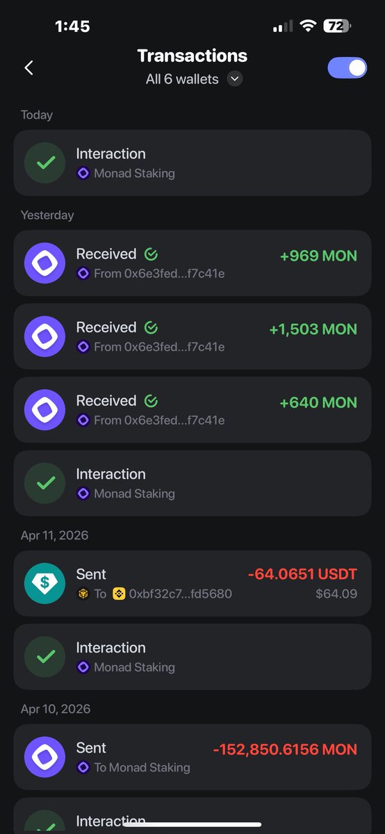 gmunymonad's tweet image. Thank you NFT 1 Million Nads.