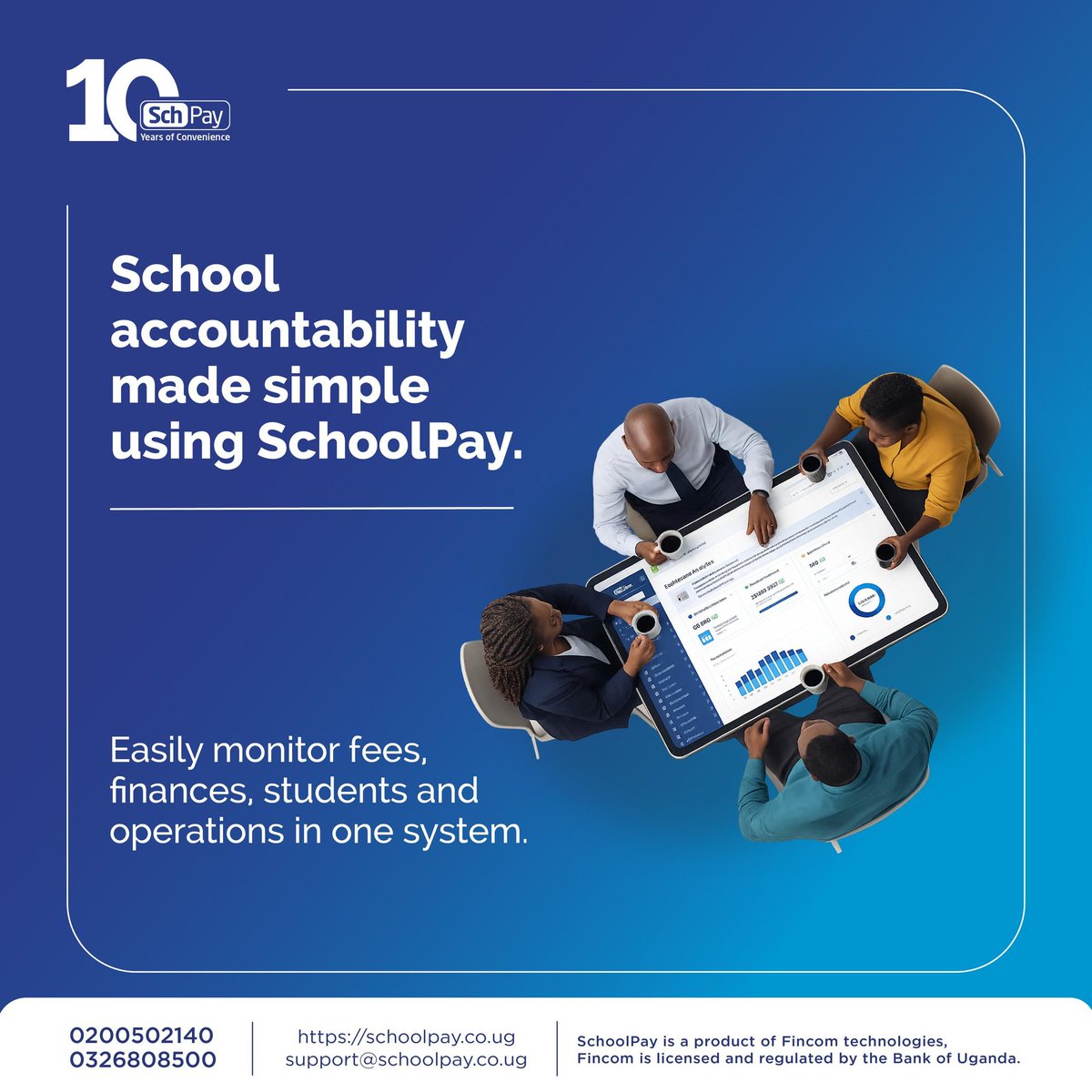schoolpay_ug's tweet image. Monitor fees, finances, students, and operations all in one seamless system.
Smarter management starts here.

 #SchoolPay #EdTech #DigitalPayments #fincom