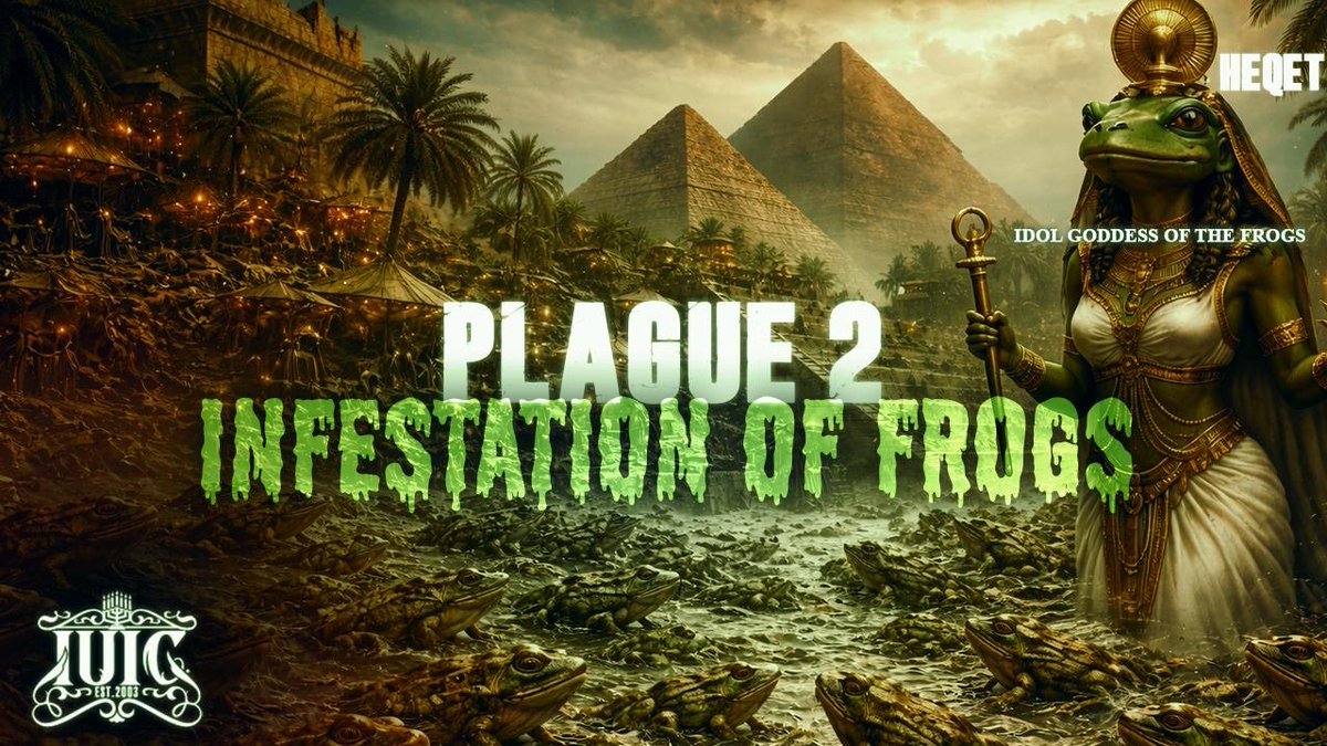 ColumbiaIuic's tweet photo. Egyptian Plagues 1-4 https://t.co/8eRbzROXr9