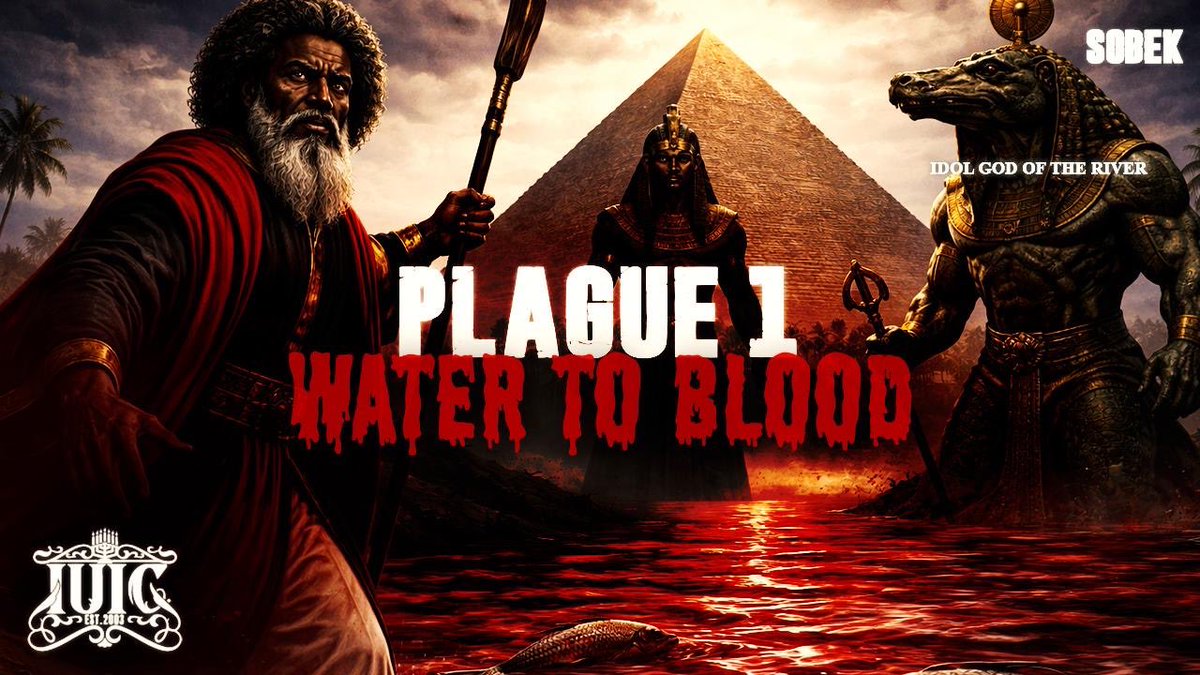 ColumbiaIuic's tweet photo. Egyptian Plagues 1-4 https://t.co/8eRbzROXr9