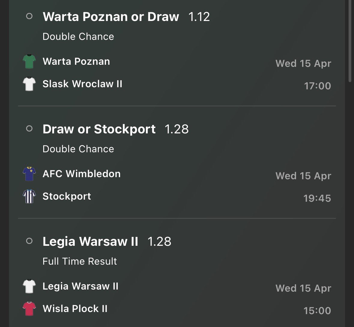 DingerBetTips's tweet image. 🚨🚨Daily ACCA #2🚨🚨

#Bet #Betting #Tips #Football #bettingtips #Accumulator #ACCA