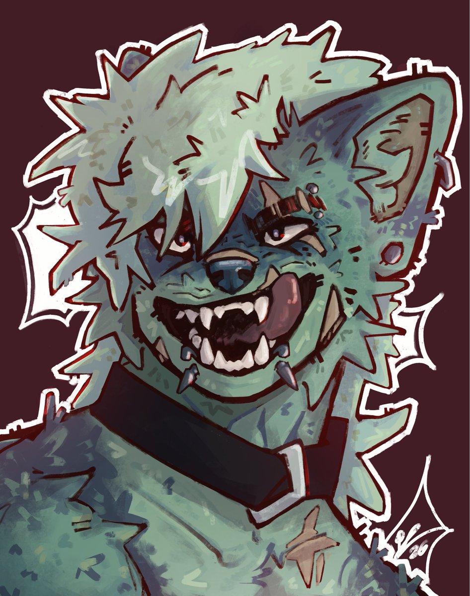 quivker's tweet photo. [oc] redaw from 2024, i hate my stupid green son 

#furry https://t.co/nNU45n1WOA