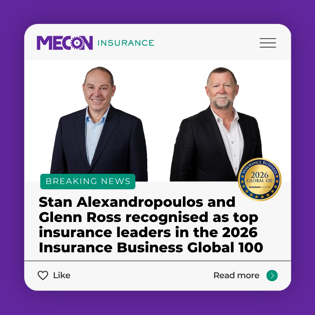 MECON Insurance tweet media