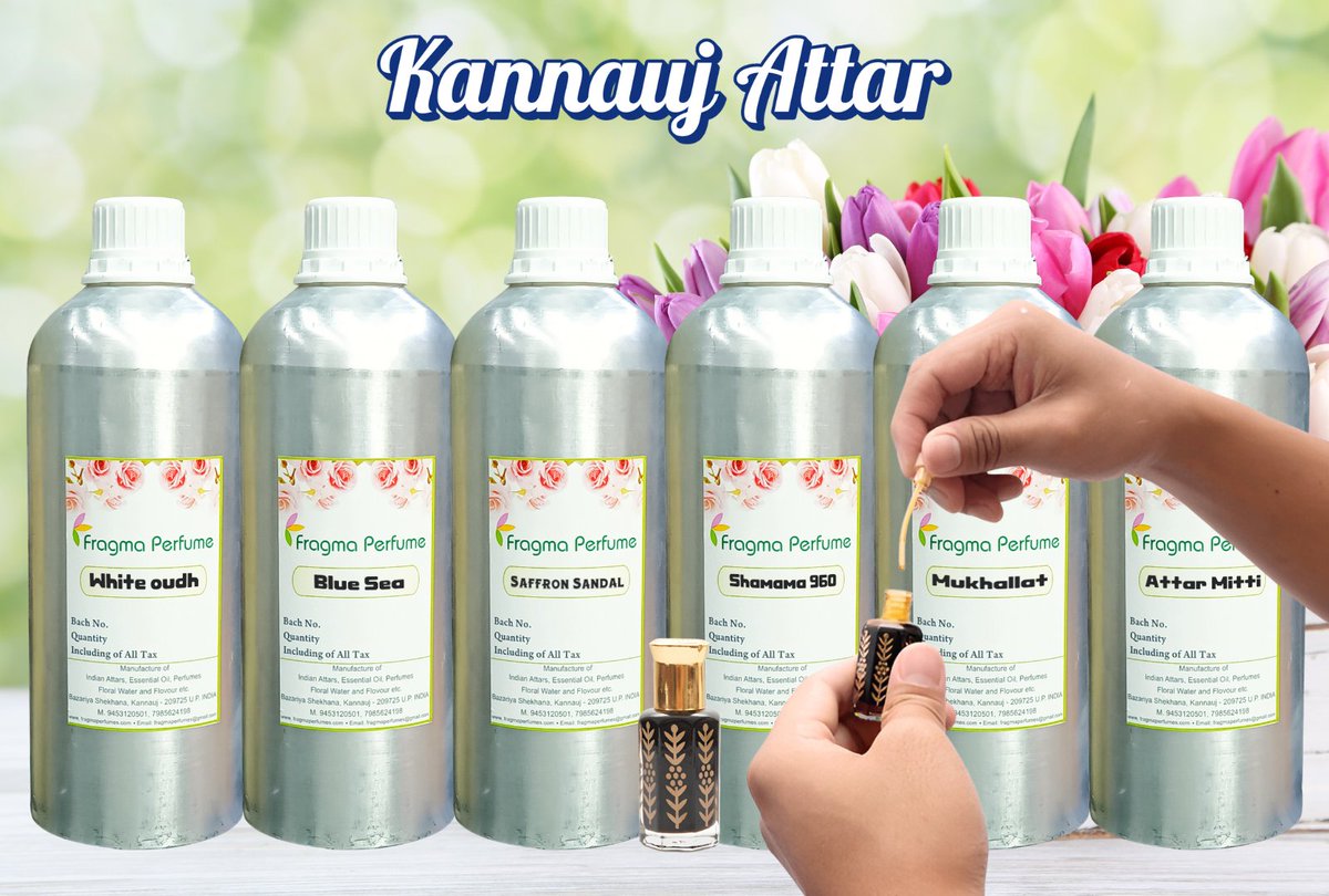 FragmaPerfumes's tweet photo. Looking for "Bulk quantities of premium Fine Fragrances"? We’ve got you covered! 

At "Fragma Perfume, Kannauj", we specialize in manufacturing and supplying high-quality fragrances in bulk for a wide range of industries. https://t.co/ZAEYRmpcCV