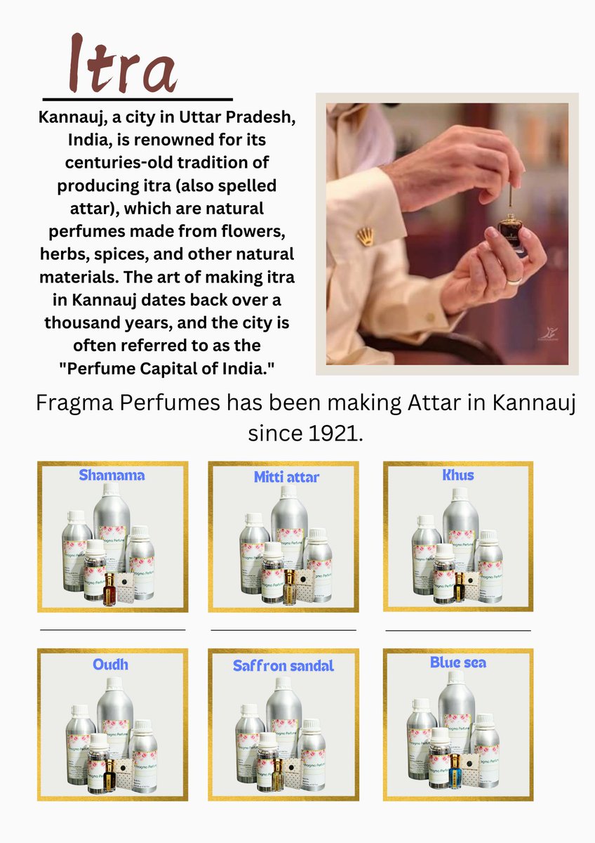 FragmaPerfumes's tweet photo. Looking for "Bulk quantities of premium Fine Fragrances"? We’ve got you covered! 

At "Fragma Perfume, Kannauj", we specialize in manufacturing and supplying high-quality fragrances in bulk for a wide range of industries. https://t.co/ZAEYRmpcCV