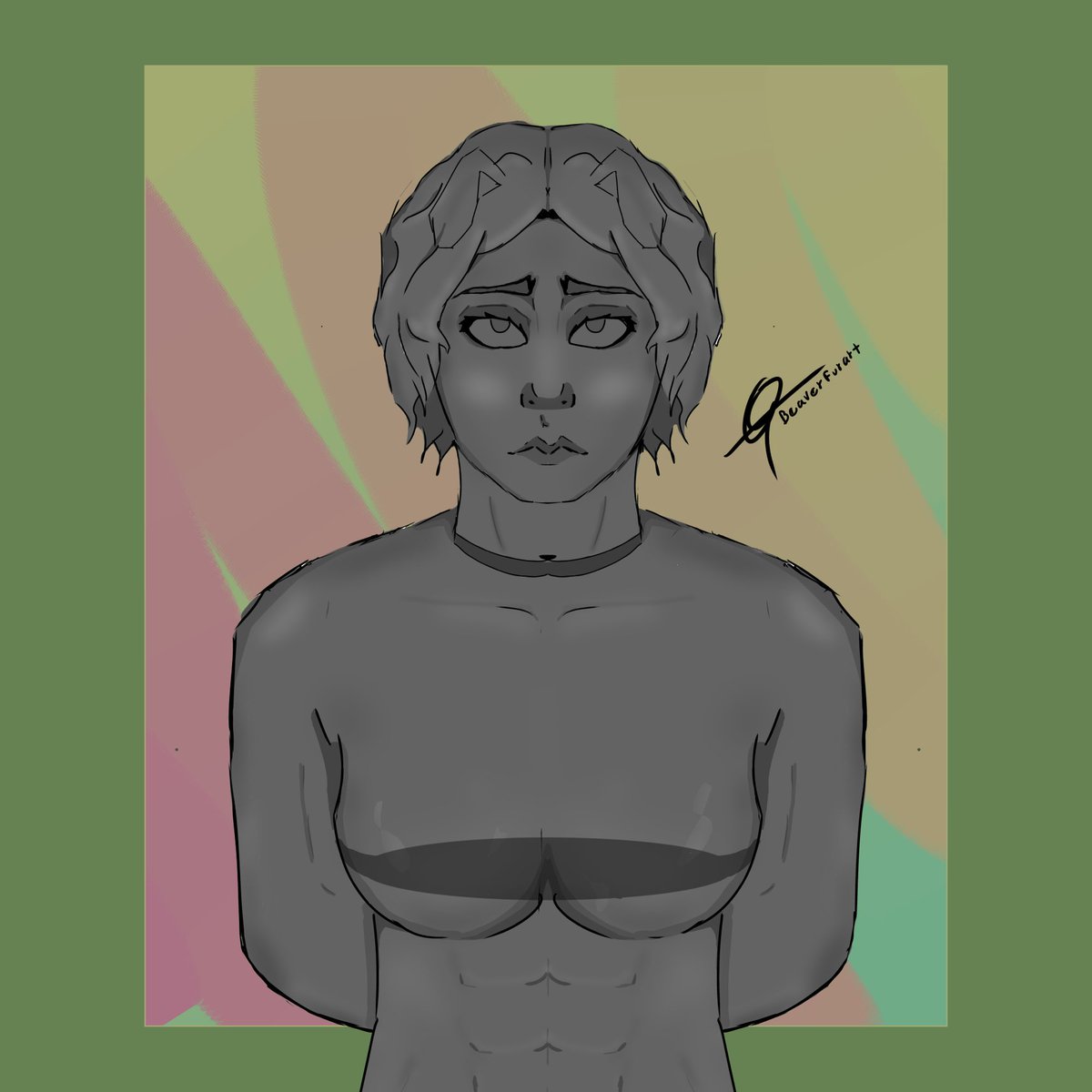 BeaverFurArt's tweet photo. This one was a grayscale practice 🪵
Trying to understand values and shading better 🎨
Which one do you like more, with color or without? 🦫👀

#grayscale #artpractice #digitalart #artstudy #artprogress https://t.co/3DBviiNQKI