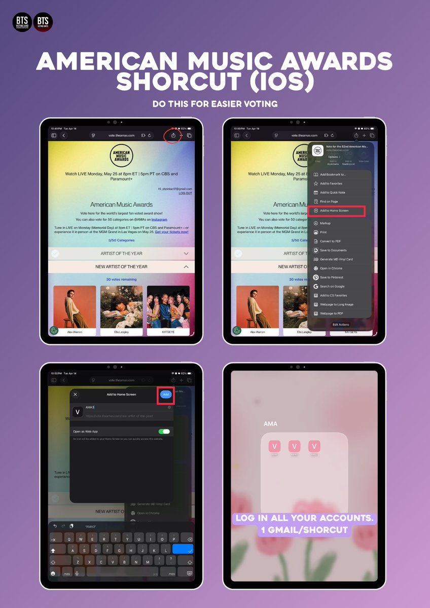 Vote BTS⁷ tweet media