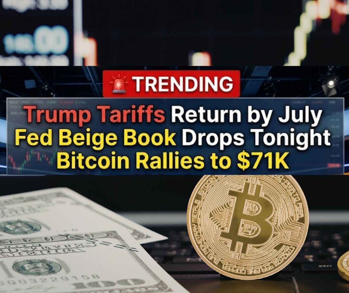 FinanceDailyMag's tweet photo. Trump tariffs confirmed for July 2026
Bessent
Full breakdown of all 30 headlines from the last 24 hours:
https://t.co/XKFVjDI8a5
#Markets #Bitcoin #Fed #Investing #GlobalFinance #Trading #Economy #Crypto #StockMarket https://t.co/KlL27YDd8V